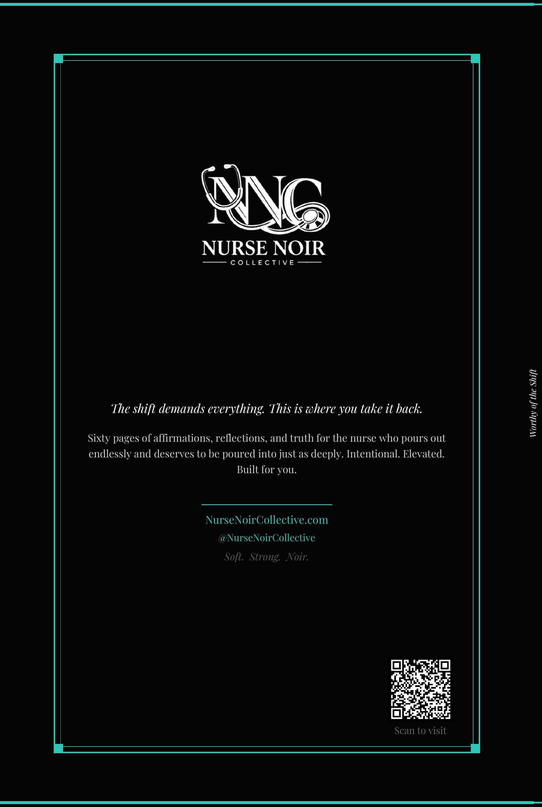Worthy of the Shift — Back Cover