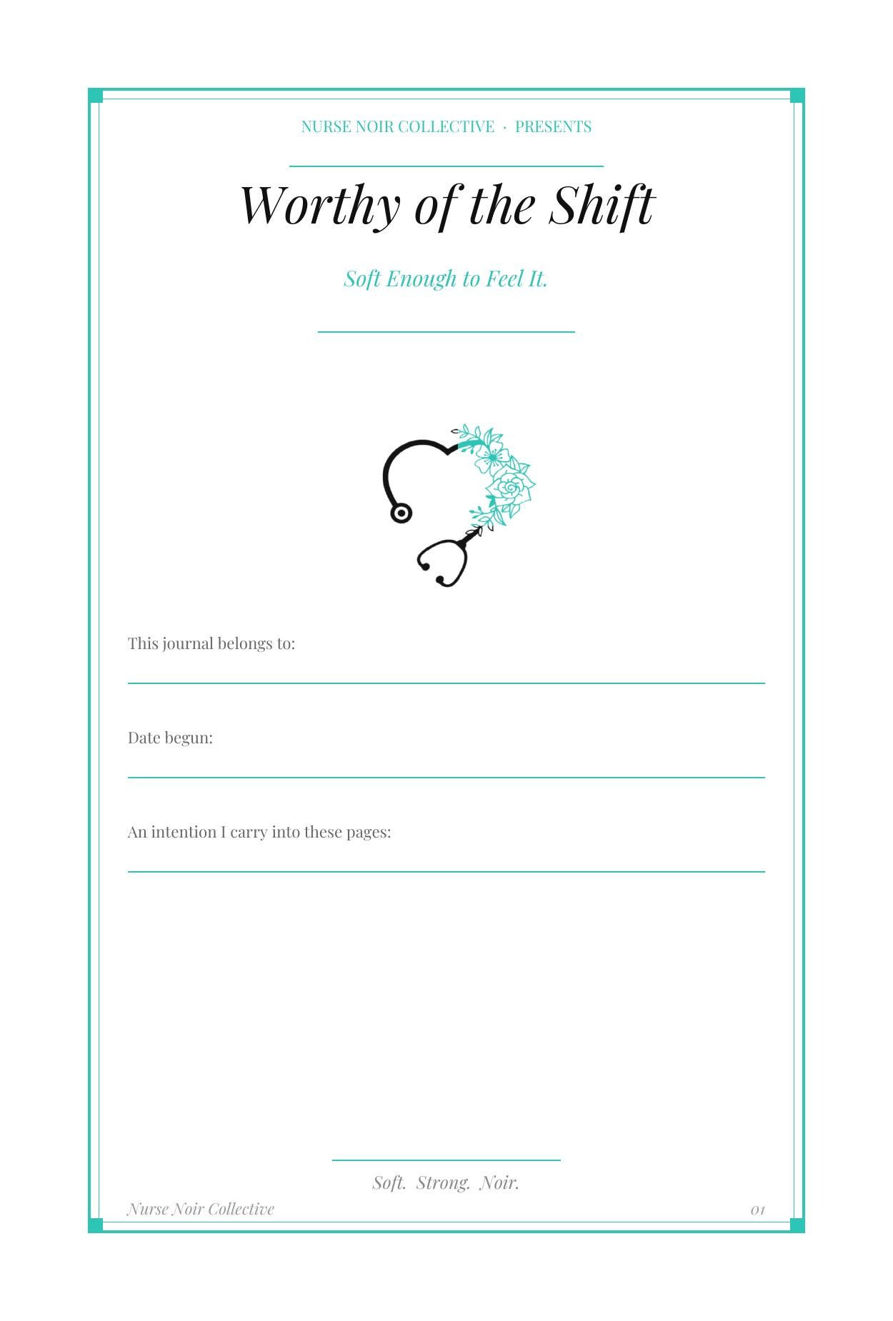 Worthy of the Shift — Welcome Page